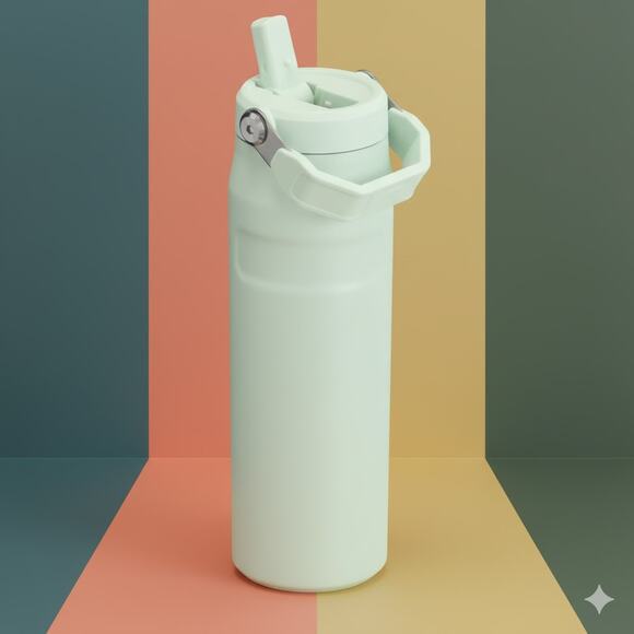 Stanley The IceFlow Bottle with Flip Straw Lid | 24 OZ New Year Gift Quencher - Picture 1 of 3